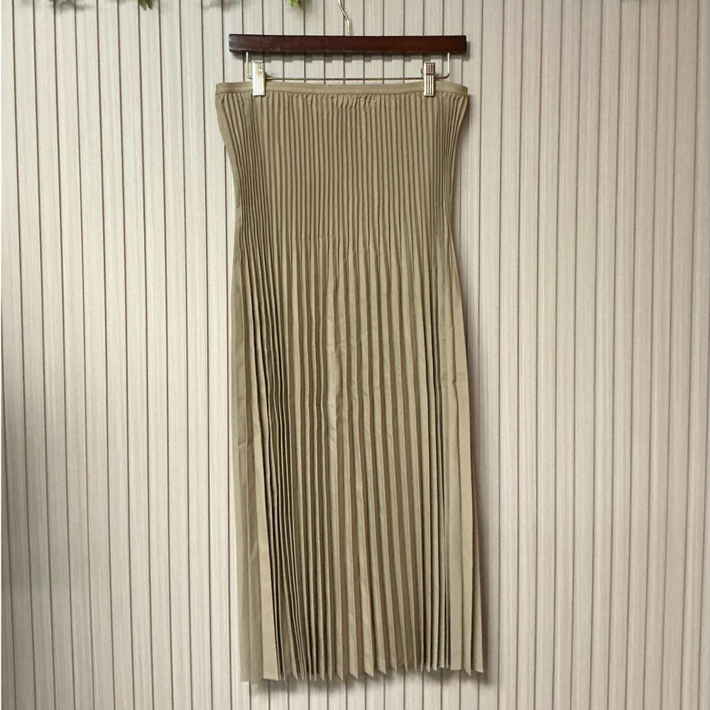Eileen Fisher Wool Silk A-Line Maxi Skirt Women's Size M - Picture 2 of 9
